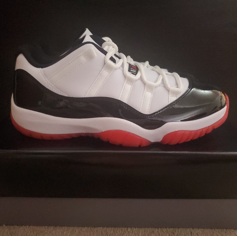 Nike Air Jordan 11 Concord Bred Low 2021 Mens Sz10